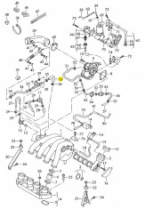 Furtun Legatura Vw 06B133241BB foto