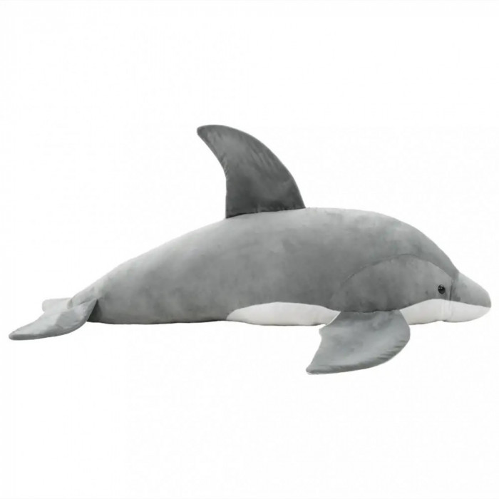 Delfin De Jucărie Gri Pluș 80230