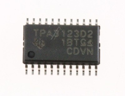 TPA3123D2 AMP, AUDIO PWR CLASS-D 25W 24HTSSOP TPA3123D2PWP TEXAS-INSTRUMENTS foto