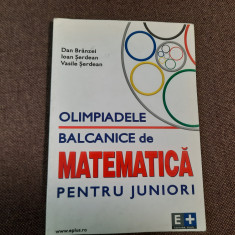 OLIMPIADELE BALCANICE DE MATEMATICA PENTRU JUNIORI DAN BRANZEI