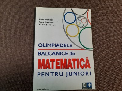 OLIMPIADELE BALCANICE DE MATEMATICA PENTRU JUNIORI DAN BRANZEI foto