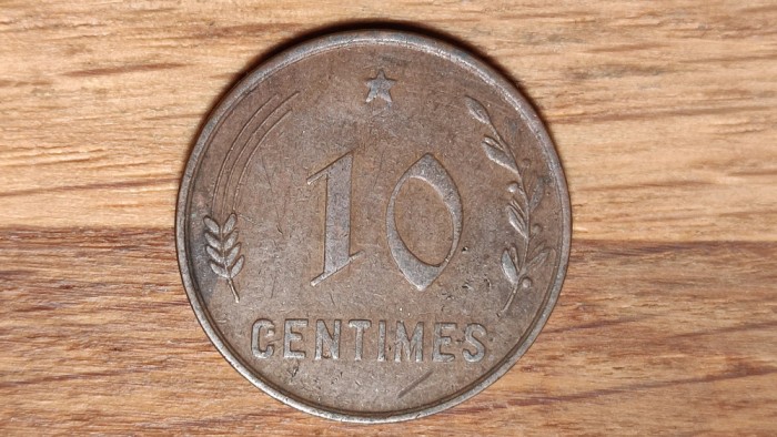 Luxemburg - moneda de colectie - 10 centimes 1930 - Charlotte - bronz