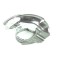 Protectie stropire disc frana Bmw Seria 5 (E39), 01.1996-06.2004, fata, Stanga, aluminiu