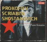 (D) CD -PROKOFIEV SCRIABIN SHOSTAKOVICH-Complete Piano Sonatas, Casete audio