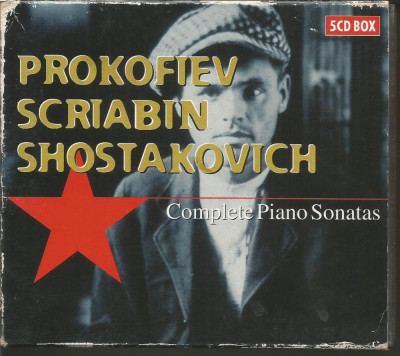 (D) CD -PROKOFIEV SCRIABIN SHOSTAKOVICH-Complete Piano Sonatas foto