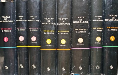 Tratat de neurologie (8 volume, seria completa) - 1979 - C. Arseni (V232) foto