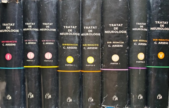 Tratat de neurologie (8 volume, seria completa) - 1979 - C. Arseni (V232)