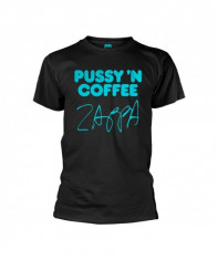 Tricou Unisex Frank Zappa: Pussy N Coffee foto