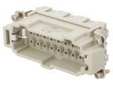 Conector HDC Tată HE 16 PIN 6 fără Contacte