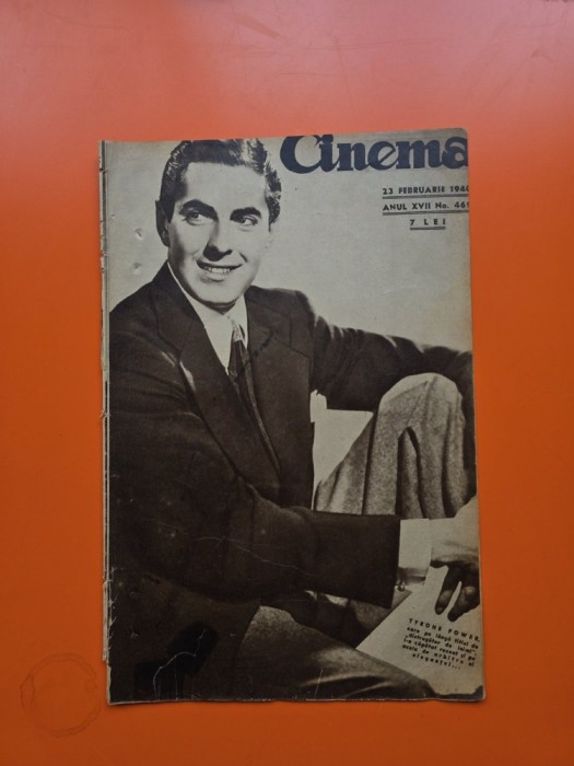 Revista Cinema nr. 469/23.02.1940 -