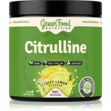 GreenFood Nutrition Citrulline favorizează performanțele sportive aroma Juicy Lemon 240 g