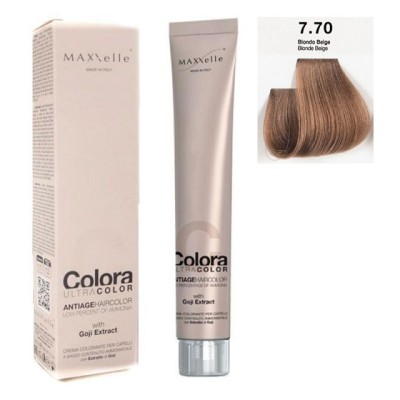 Blond Bej 7.70 Vopsea Colora MaXXelle cu extract de Goji 100 ML foto