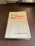 Alexandru Balaci - Studii italiene (prima editie, 1958)