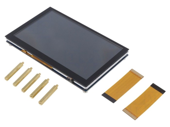 Afișaj LCD grafic 5" 800x480