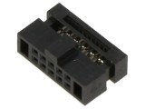'5 Pos. Female DIL Ribbon Cable Connector'