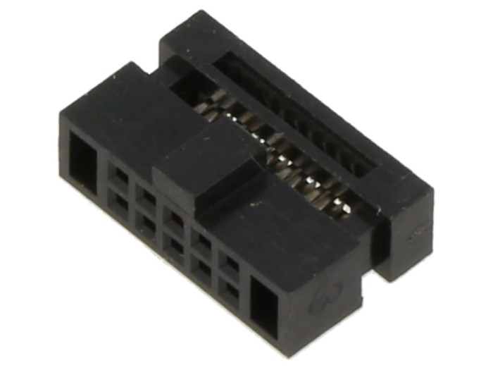 Conector Female DIL Ribbon Cable