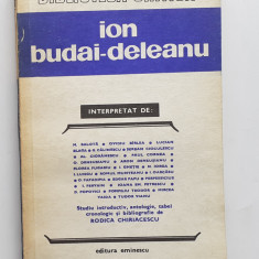 Biblioteca Critica - Ion Budai-Deleanu Interpretat De: Calinescu, Blaga etc