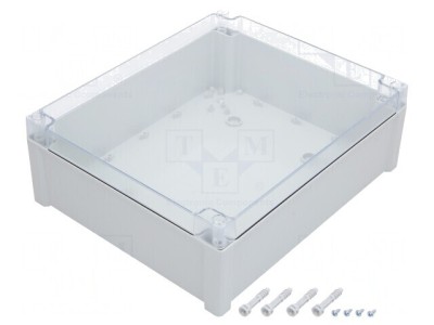 Carcasă Universală Gri IP65 TEMPO 289x344x117mm foto
