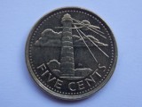 5 CENTs 2018 BARBADOS-AUNC