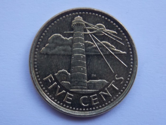 5 CENTs 2018 BARBADOS-AUNC