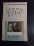 Dictionar De Analiza Politica - J.c. Plano R.e. Riggs H.s. Robin ,540958