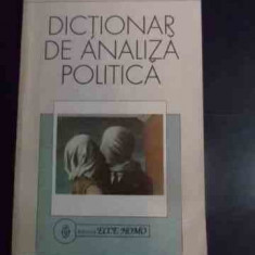 Dictionar De Analiza Politica - J.c. Plano R.e. Riggs H.s. Robin ,540958