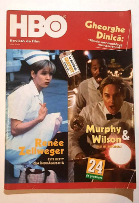 Revista de film HBO - iulie 2004 - Gheorghe Dinica, Kill Bill, I Spy, Blood Work foto