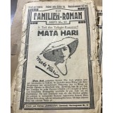 DER FAMILIEN ROMAN , Mata Hari, edt Eminescu, Cernauti Pret 3 lei, Nr 52