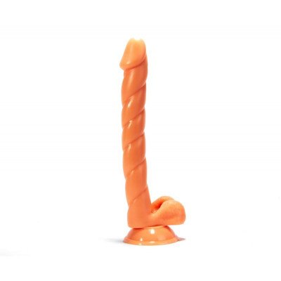 Dildo Realist Larry Suction Cup PVC Natural 32 cm foto