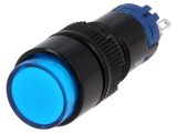 Comutator SPDT 0,5A/250VAC ON-ON, acţionat prin apăsare, IP40