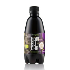 Kombucha cu lamaie si ghimbir indulcita cu stevia bio 330ml Vita Organic