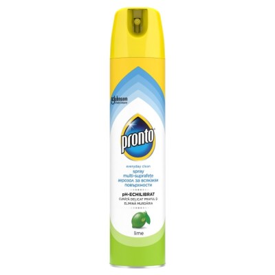 Spray curatare mobila multi-suprafete Pronto, lime, 300 ml foto