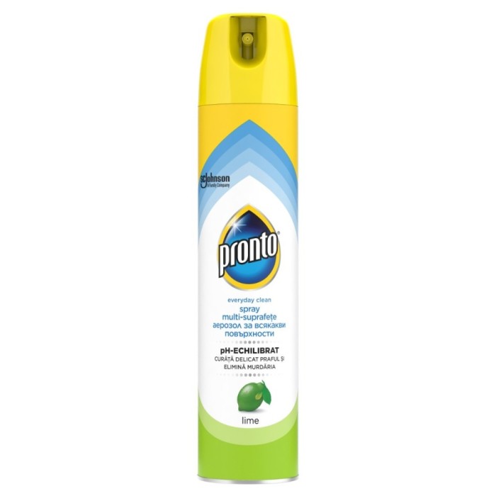 Spray curatare mobila multi-suprafete Pronto, lime, 300 ml