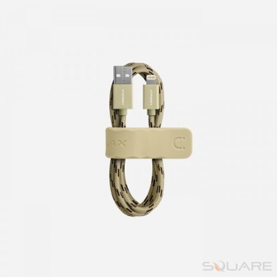 Cabluri Momax, Elite Link, Lightning Cable, 1m, Gold foto