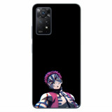 Husa compatibila cu Xiaomi Redmi Note 11 Pro 4G, 5G Silicon Gel Tpu Model Demon Slayer Akaza