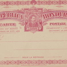 CARTE POSTALA REPUBLICA HONDURAS