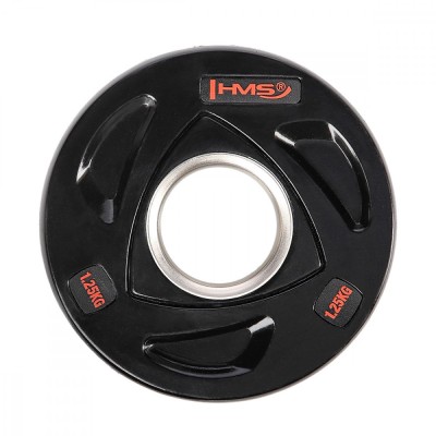 Greutate Olimpica cauciucata HMS TOX01, 1.25 kg/51 mm, foto
