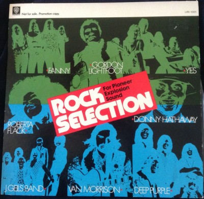 Vinil LP &amp;quot;Japan Press&amp;quot; Various &amp;lrm;&amp;ndash; Rock Selection Pioneer Explosion Sound (G+) foto