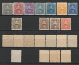 Nicaragua 1898 Mi 98/108 X/Y MNH - Stema in triunghi - CITITI DESCRIEREA