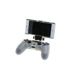 Suport Smartphone Controller PS4 + Cablu OTG, Universal, Unghi Reglabil, Prindere Clip, Compatibil Telefoane 6 inch