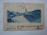 Carte postala SEMLIN Belgrad Serbia circulata la 1899, Printata