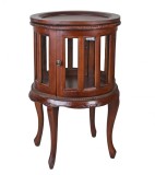 Minibar rotund din lemn mahon LUP016