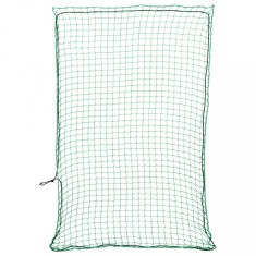 vidaXL Plasă de remorcă cu funie elastică, verde, 3,5x2,5 m, PP