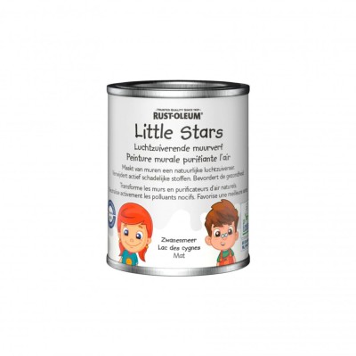Vopsea lavabila, Rust-Oleum, Little Stars, Swan Lake, Alb, 125 ml foto