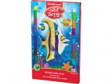 Plastilina ArtBerry cu Aloe Vera,18 culori + cutit modelaj