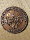 Medalii (99) Expozitia Timisoasa Olimpiada 1980