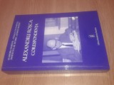 Alexandru Rosca: Corespondenta (Editura Academiei Romane, 2010) - Ioan Berar (ingrijitorul editiei) - autograf