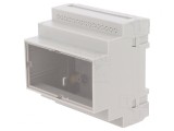 Carcasă DIN 90x87x65mm ABS Gri UL94V-0