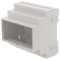 Carcasă DIN 90x87x65mm ABS Gri UL94V-0