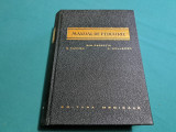 MANUAL DE PEDIATRIE / G. FANCONI, A. WALLGREN/ 1965